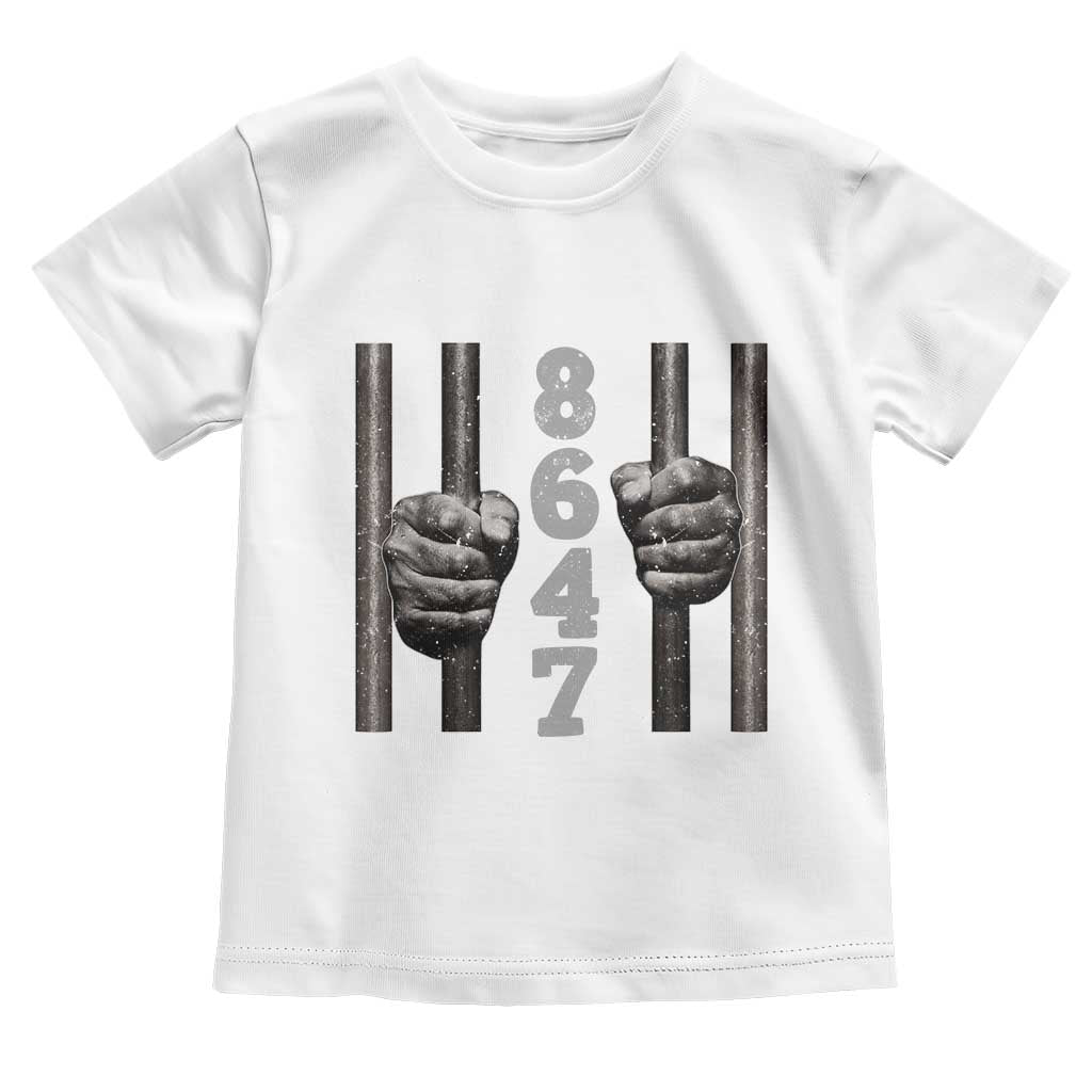 Funny 8647 Jail Toddler T Shirt Freedom Protest Satire Graphic Gift