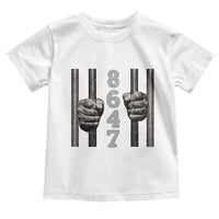 Funny 8647 Jail Toddler T Shirt Freedom Protest Satire Graphic Gift