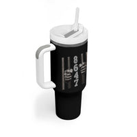 Funny 8647 Jail Tumbler With Handle Freedom Protest Satire Graphic Gift