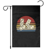 Vintage Domino Player 8647 Garden Flag Board Game Subtle Protest