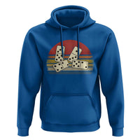 Vintage Domino Player 8647 Hoodie Board Game Subtle Protest