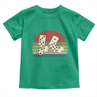 Vintage Domino Player 8647 Toddler T Shirt Board Game Subtle Protest