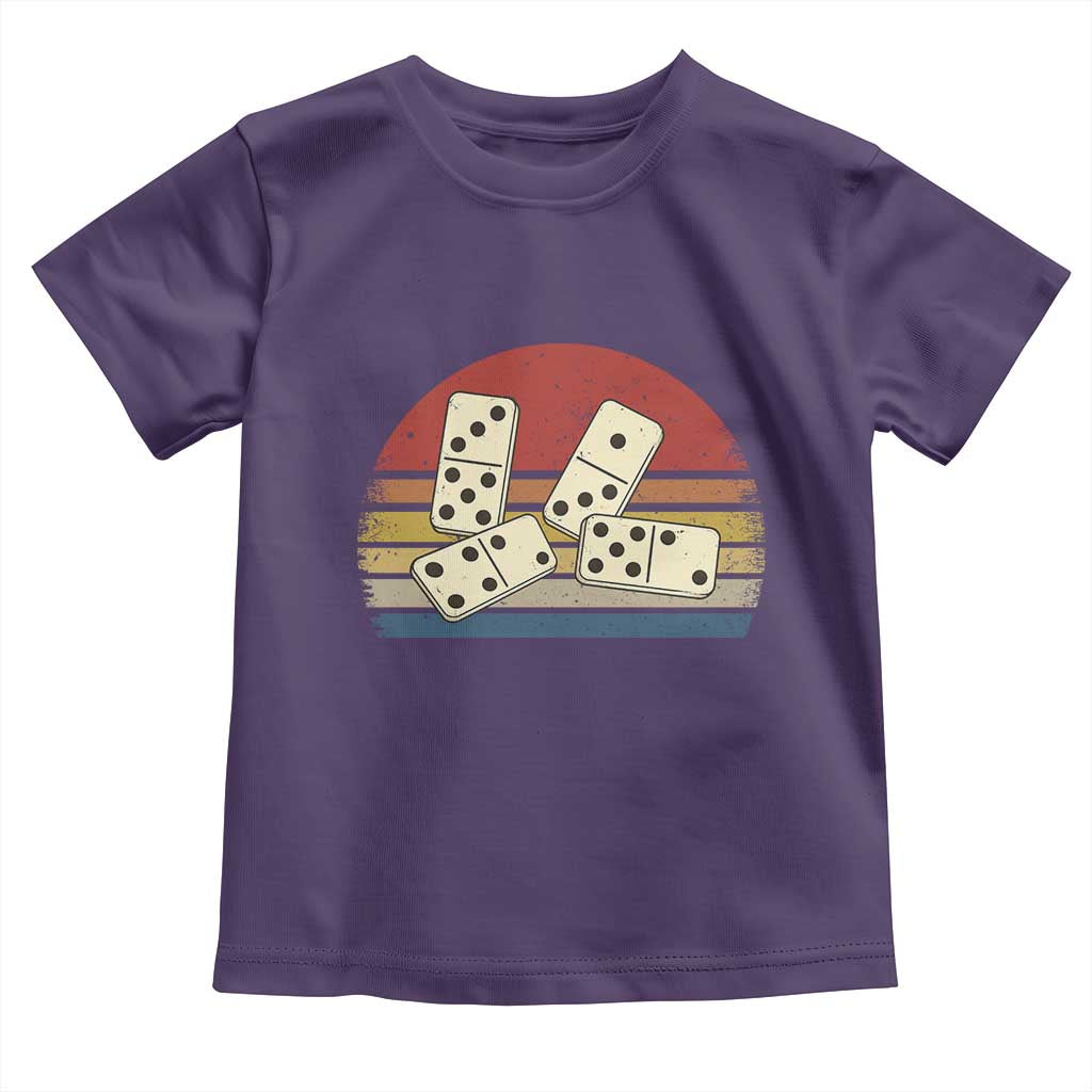 Vintage Domino Player 8647 Toddler T Shirt Board Game Subtle Protest