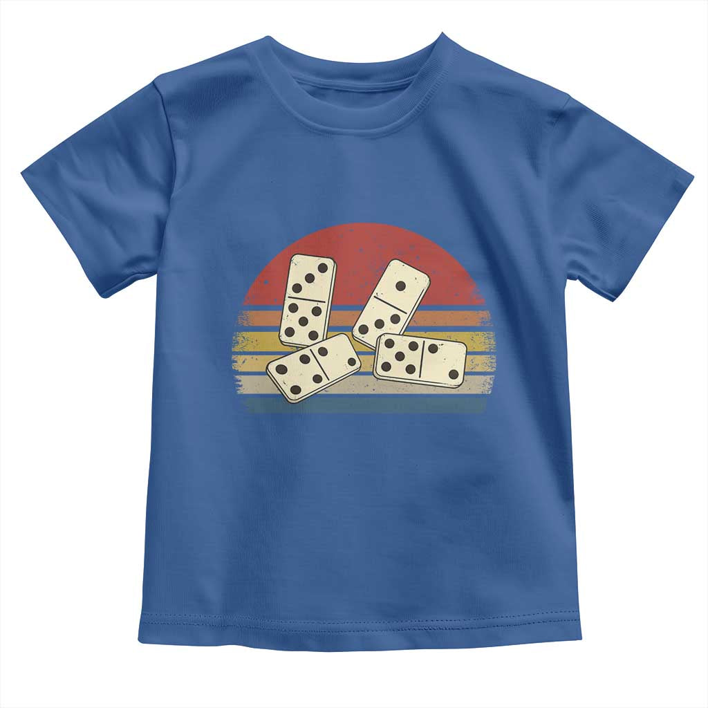 Vintage Domino Player 8647 Toddler T Shirt Board Game Subtle Protest