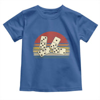 Vintage Domino Player 8647 Toddler T Shirt Board Game Subtle Protest