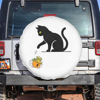 Funny No Kings Black Cat Spare Tire Cover Rebellious Cat Lover Gift