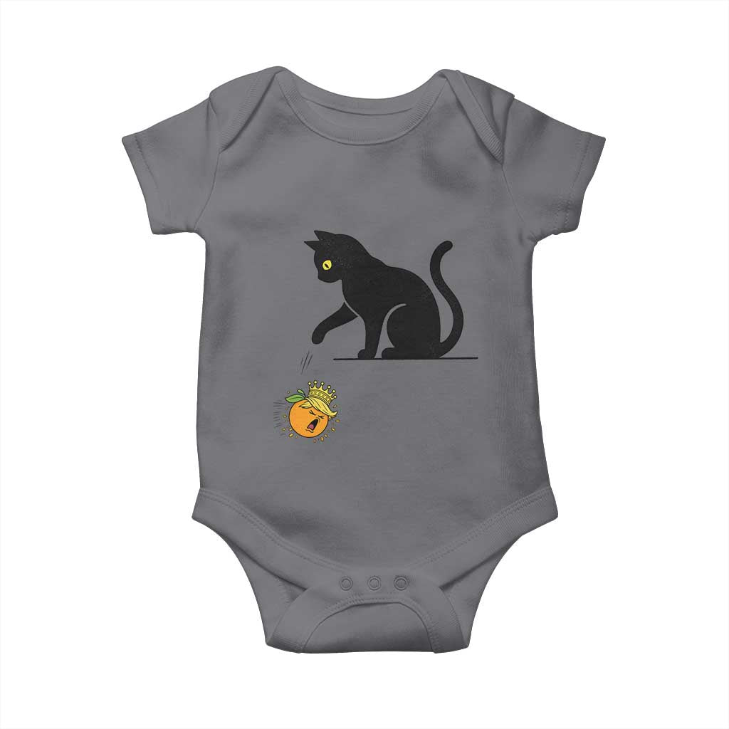 Funny No Kings Black Cat Baby Onesie Rebellious Cat Lover Gift
