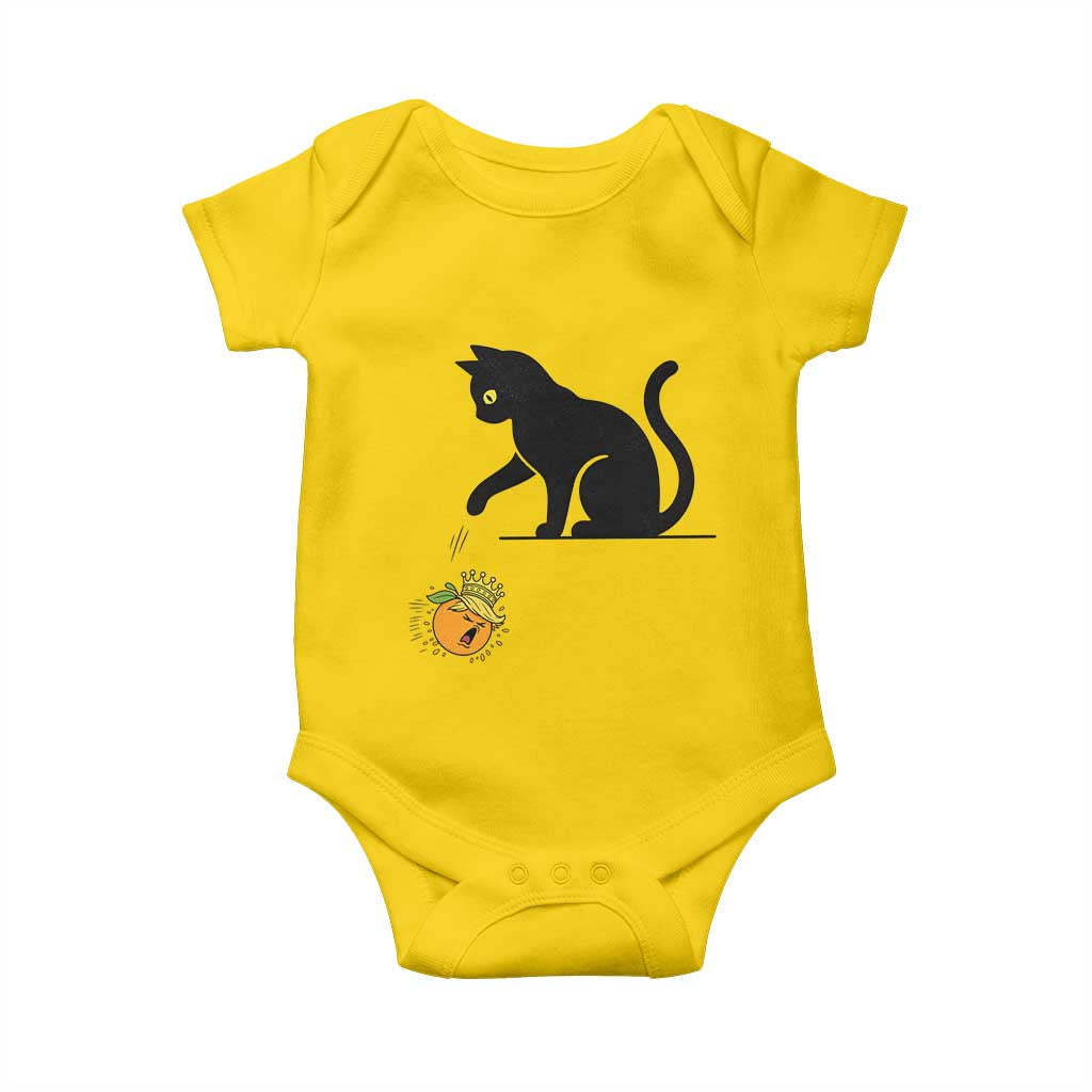 Funny No Kings Black Cat Baby Onesie Rebellious Cat Lover Gift