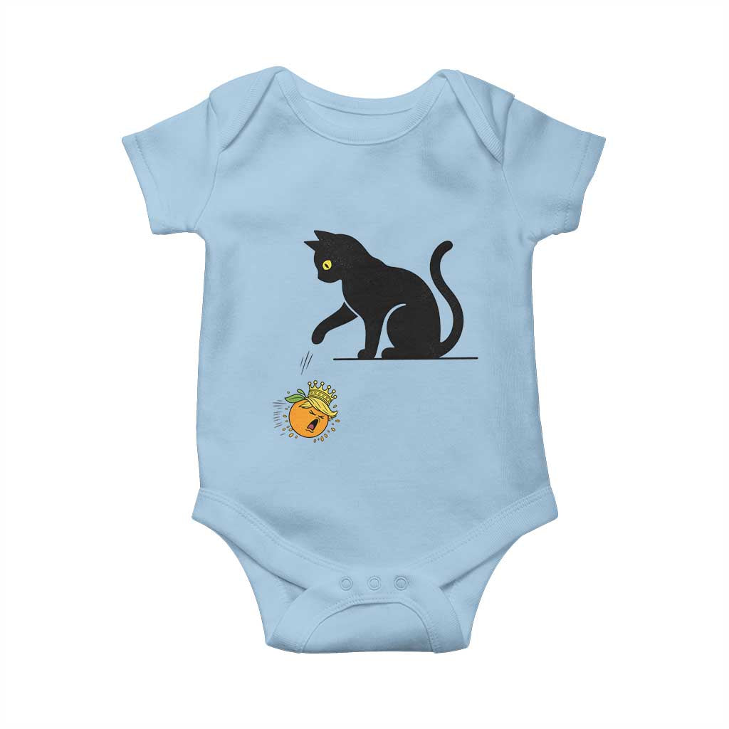 Funny No Kings Black Cat Baby Onesie Rebellious Cat Lover Gift