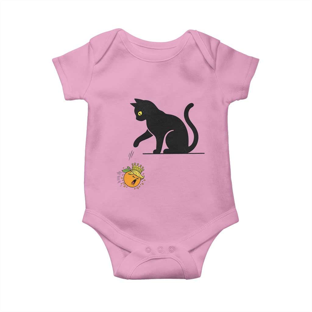 Funny No Kings Black Cat Baby Onesie Rebellious Cat Lover Gift