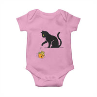 Funny No Kings Black Cat Baby Onesie Rebellious Cat Lover Gift
