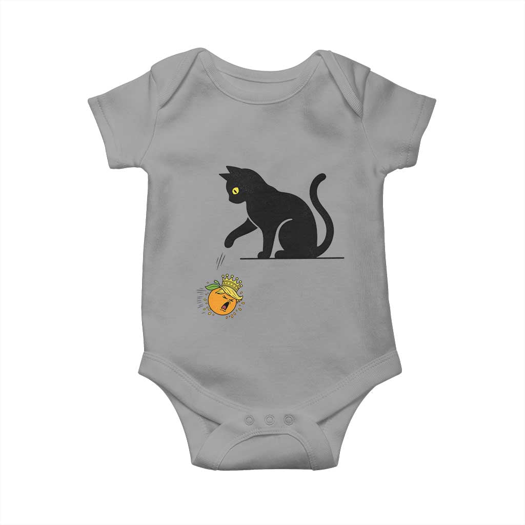 Funny No Kings Black Cat Baby Onesie Rebellious Cat Lover Gift