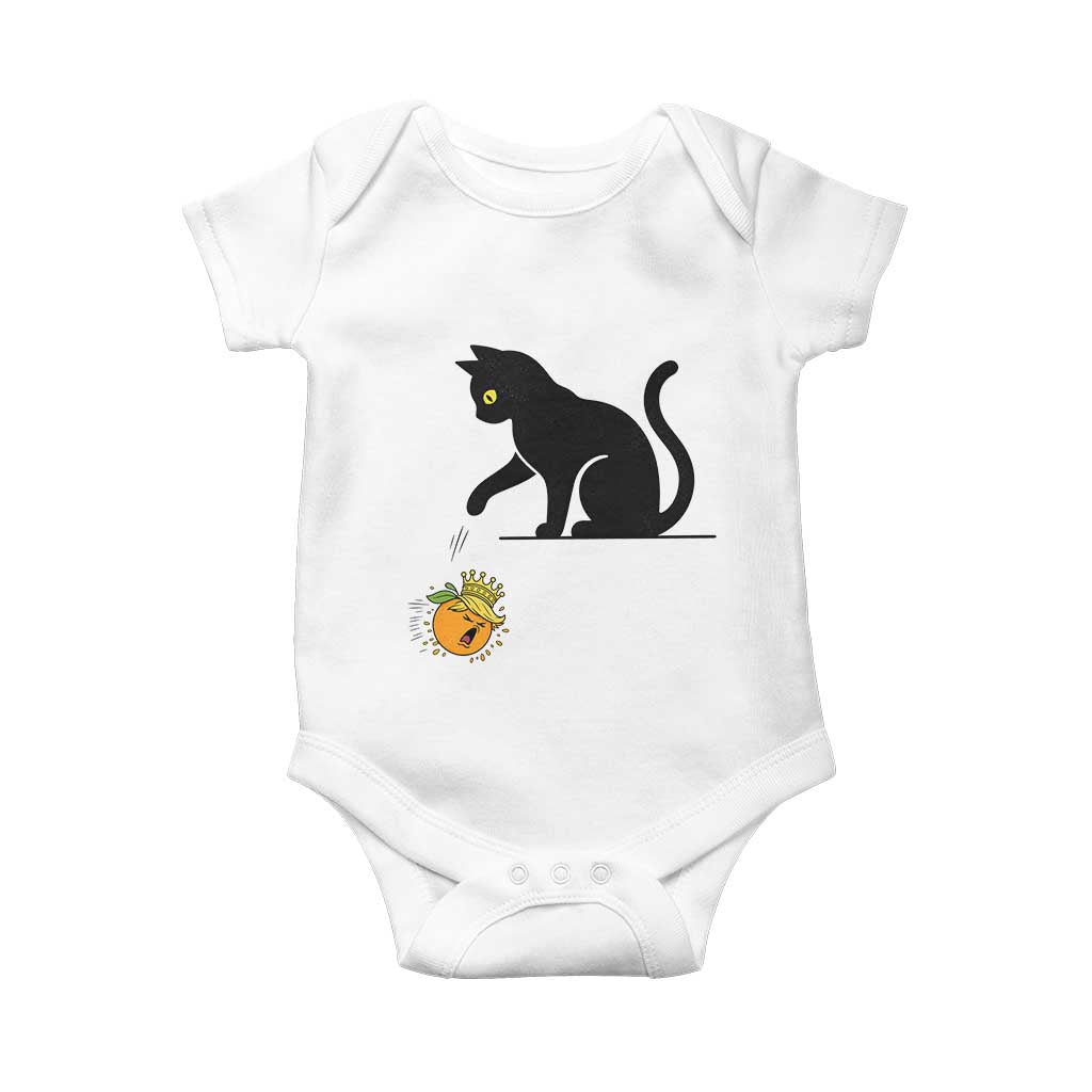 Funny No Kings Black Cat Baby Onesie Rebellious Cat Lover Gift