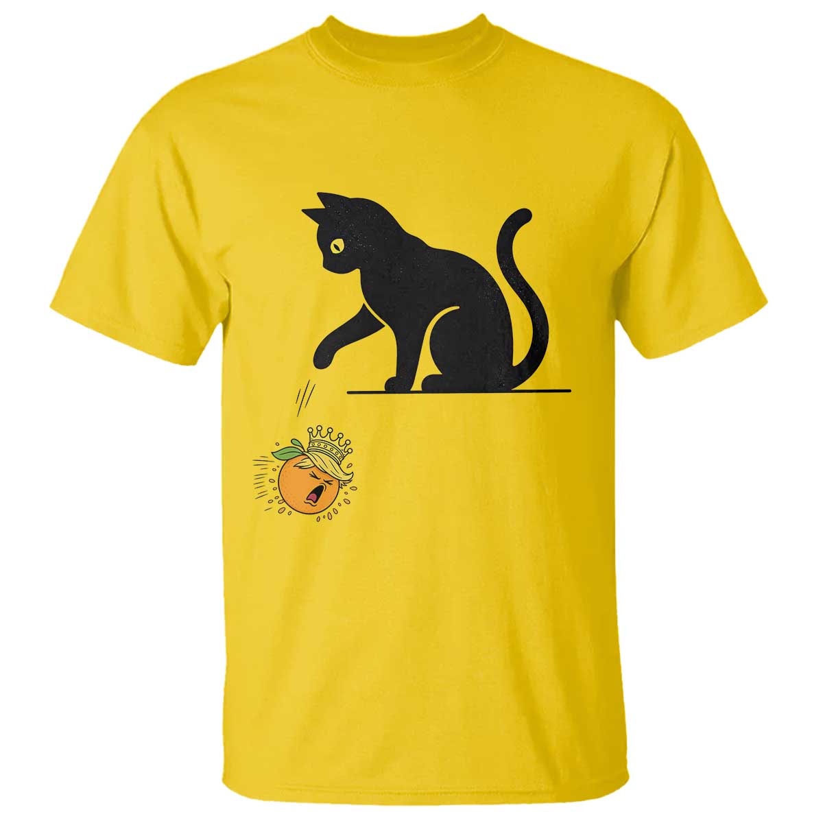 Funny No Kings Black Cat T Shirt Rebellious Cat Lover Gift