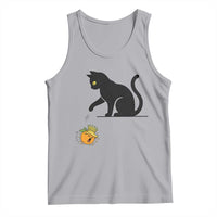 Funny No Kings Black Cat Tank Top Rebellious Cat Lover Gift
