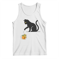 Funny No Kings Black Cat Tank Top Rebellious Cat Lover Gift