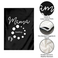 Mama Loading 2026 Garden Flag Pregnancy Announcement Mothers Day