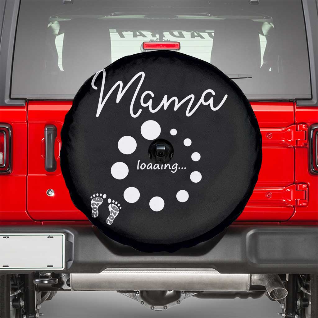 Mama Loading 2026 Spare Tire Cover Pregnancy Announcement Mothers Day