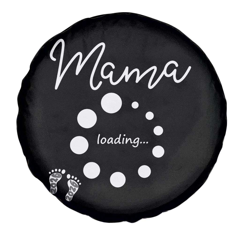 Mama Loading 2026 Spare Tire Cover Pregnancy Announcement Mothers Day