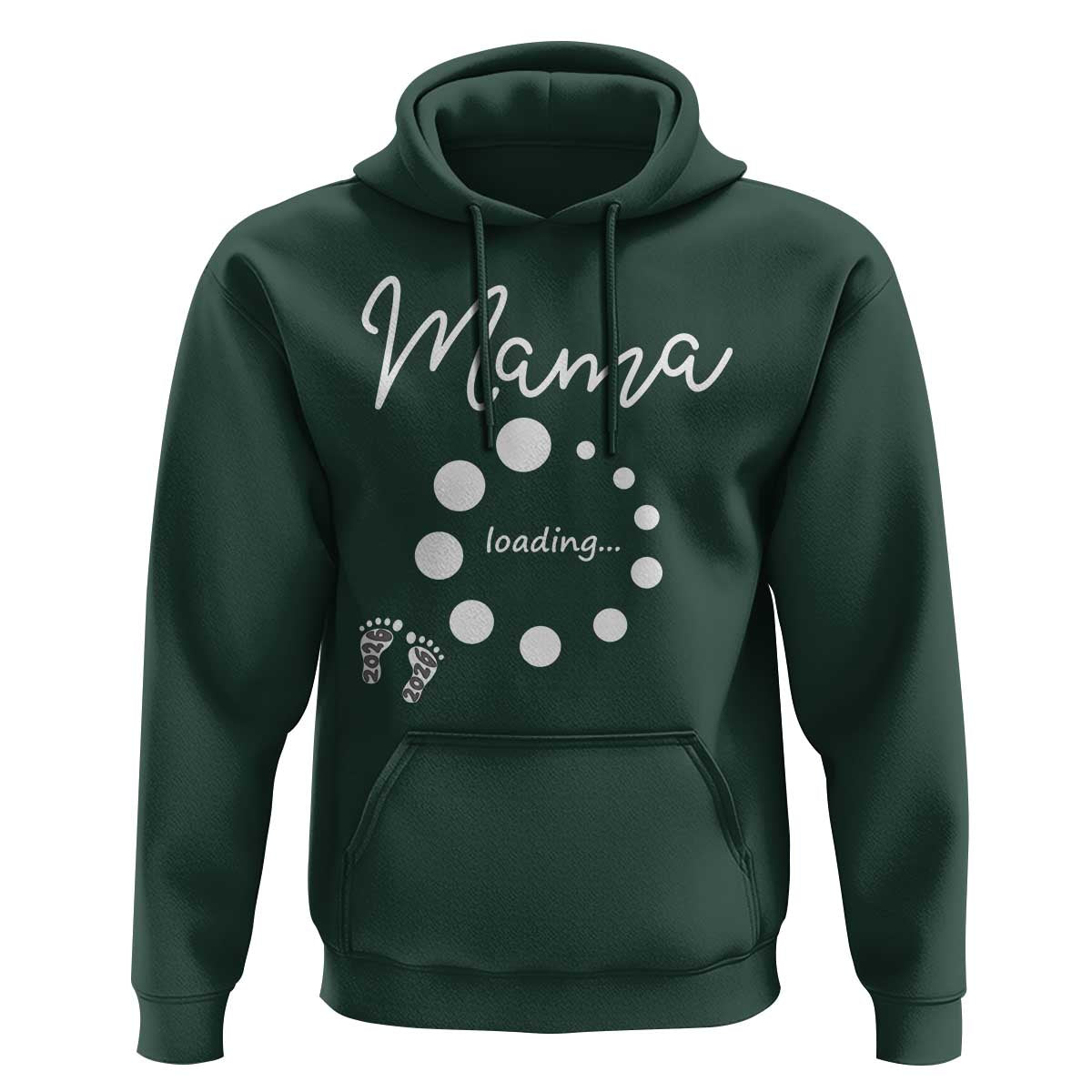 Mama Loading 2026 Hoodie Pregnancy Announcement Mothers Day