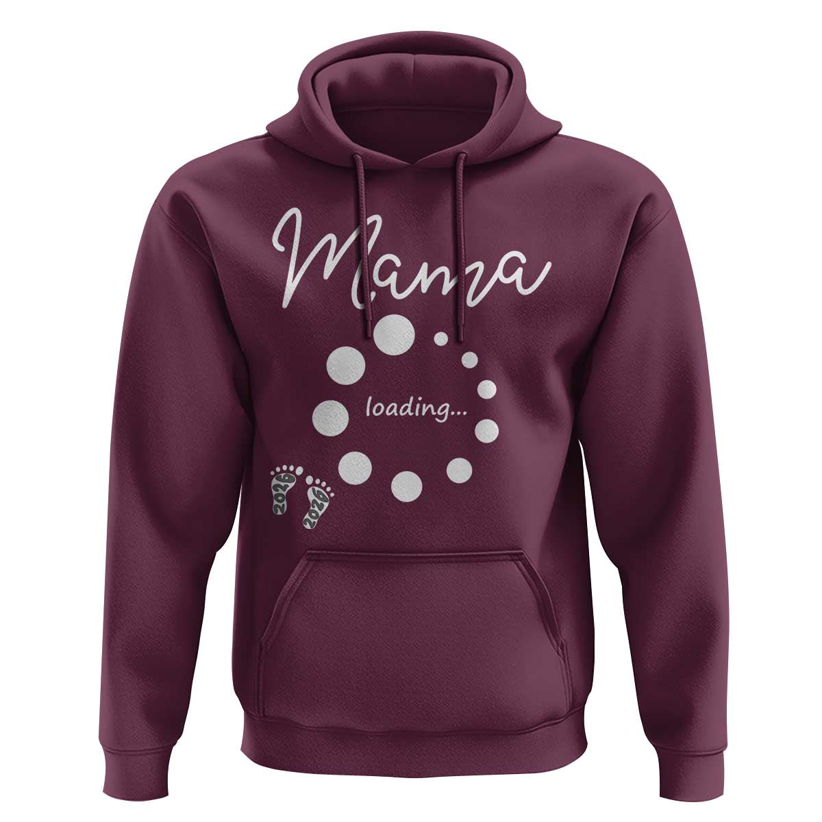 Mama Loading 2026 Hoodie Pregnancy Announcement Mothers Day