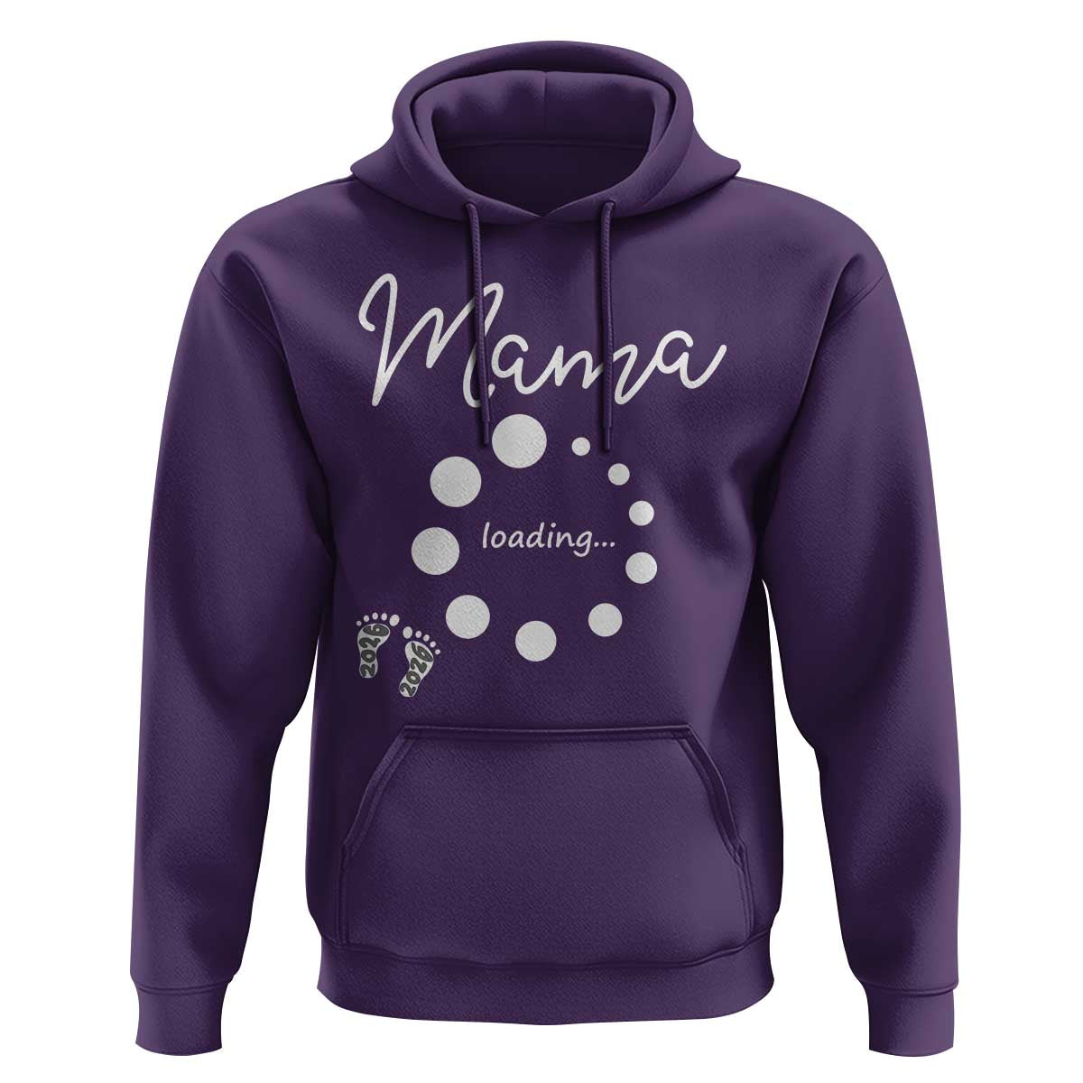 Mama Loading 2026 Hoodie Pregnancy Announcement Mothers Day