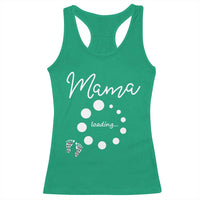 Mama Loading 2026 Racerback Tank Top Pregnancy Announcement Mothers Day
