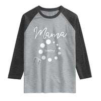 Mama Loading 2026 Raglan Shirt Pregnancy Announcement Mothers Day