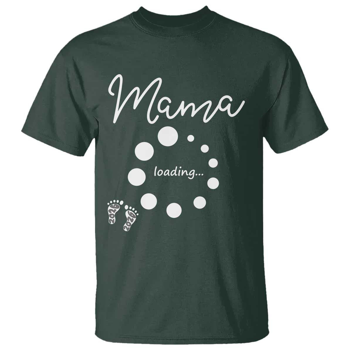 Mama Loading 2026 T Shirt Pregnancy Announcement Mothers Day