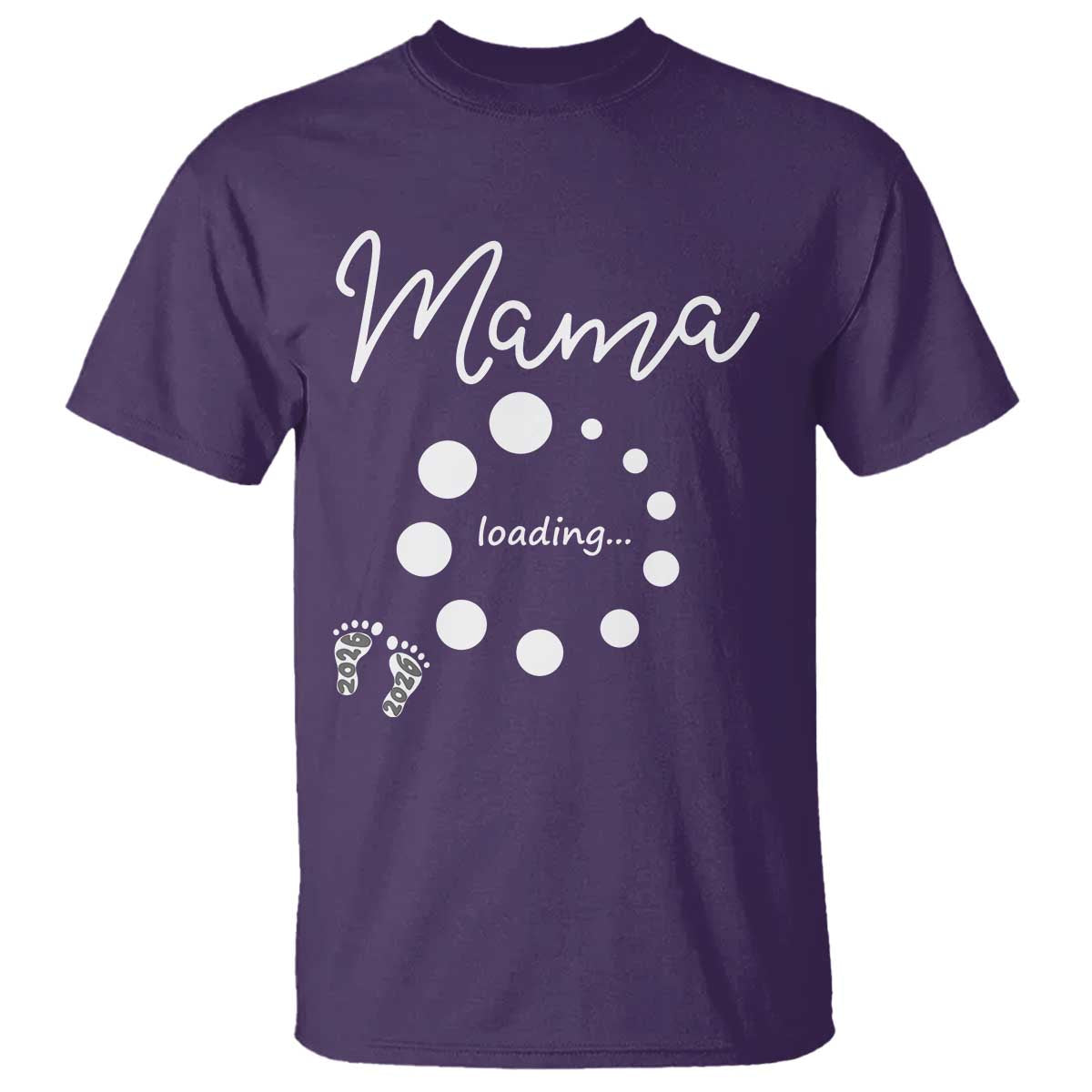 Mama Loading 2026 T Shirt Pregnancy Announcement Mothers Day