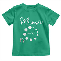 Mama Loading 2026 Toddler T Shirt Pregnancy Announcement Mothers Day