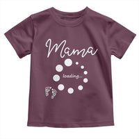 Mama Loading 2026 Toddler T Shirt Pregnancy Announcement Mothers Day