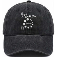 Mama Loading 2026 Washed Cotton Baseball Cap Pregnancy Announcement Mothers Day