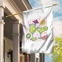 Tropical Margarita Summer Garden Flag Beach Vacation Graphic