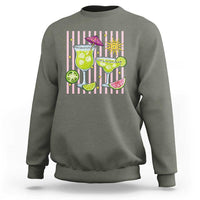 Tropical Margarita Summer Sweatshirt Beach Vacation Graphic
