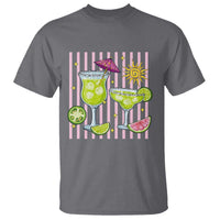 Tropical Margarita Summer T Shirt Beach Vacation Graphic