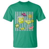 Tropical Margarita Summer T Shirt Beach Vacation Graphic