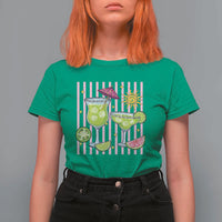 Tropical Margarita Summer T Shirt For Women Beach Vacation Graphic