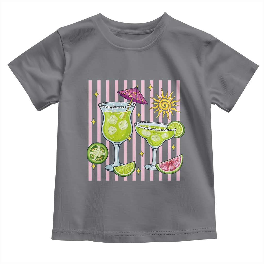 Tropical Margarita Summer Toddler T Shirt Beach Vacation Graphic