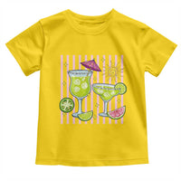 Tropical Margarita Summer Toddler T Shirt Beach Vacation Graphic