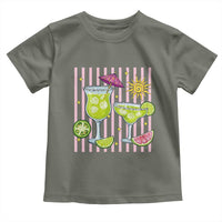 Tropical Margarita Summer Toddler T Shirt Beach Vacation Graphic