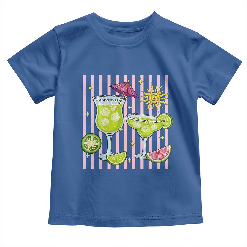 Tropical Margarita Summer Toddler T Shirt Beach Vacation Graphic