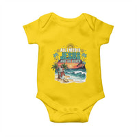 All I Need Is Jesus And The Beach Baby Onesie Christian Summer Faith Graphic