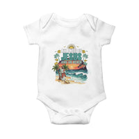 All I Need Is Jesus And The Beach Baby Onesie Christian Summer Faith Graphic