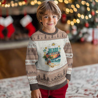All I Need Is Jesus And The Beach Ugly Christmas Sweater Christian Summer Faith Graphic