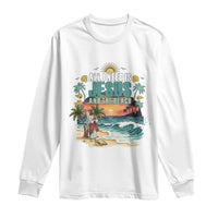 All I Need Is Jesus And The Beach Long Sleeve Shirt Christian Summer Faith Graphic