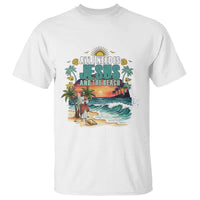 All I Need Is Jesus And The Beach T Shirt Christian Summer Faith Graphic