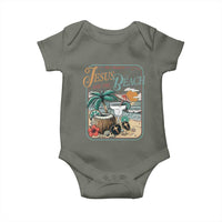Funny Christian Beach Gift Baby Onesie All I Need Is Jesus And The Beach