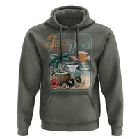 Funny Christian Beach Gift Hoodie All I Need Is Jesus And The Beach