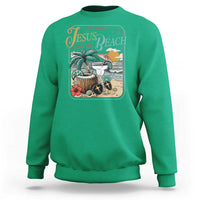 Funny Christian Beach Gift Sweatshirt All I Need Is Jesus And The Beach